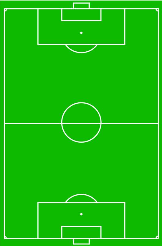 Midfielder controlling the ball during a match