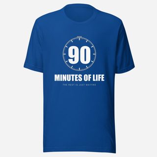 RealTimeFam 90 Minutes Of Life Matchday Tee True Royal