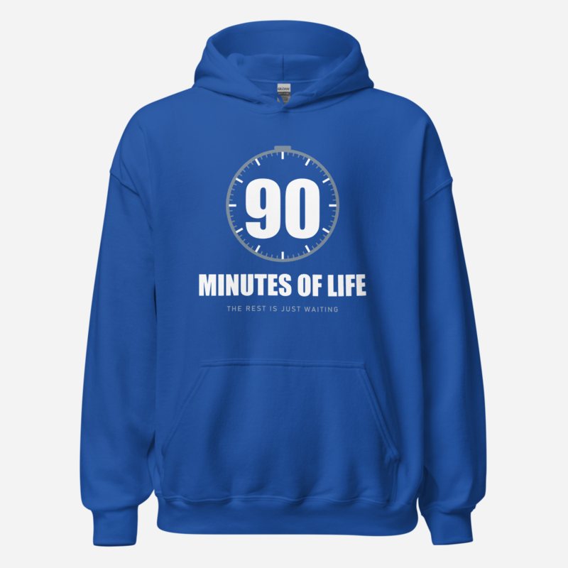 RealTimeFam 90 Minutes Of Life Matchday Hoodie