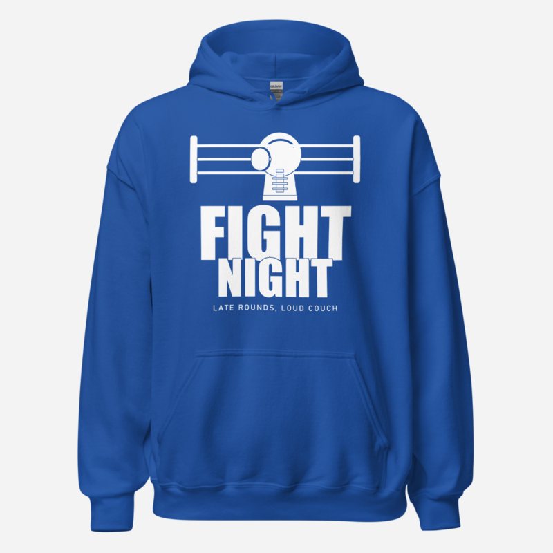RealTimeFam Fight Night - Late Rounds, Loud Couch Game Night Hoodie
