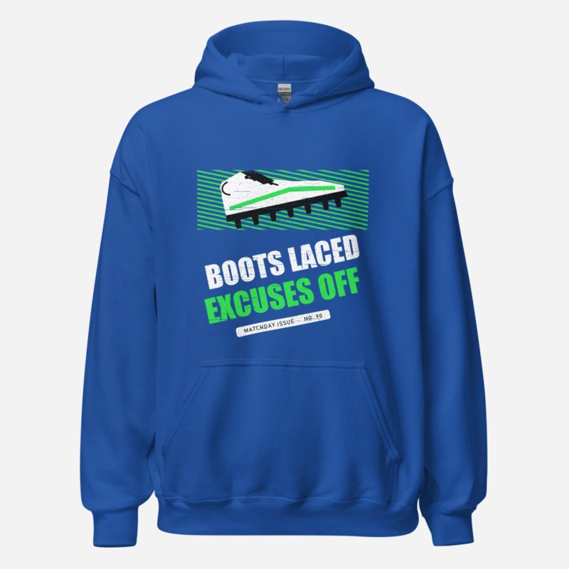 RealTimeFam Boots Laced Excuses Off Fan Zone Hoodie