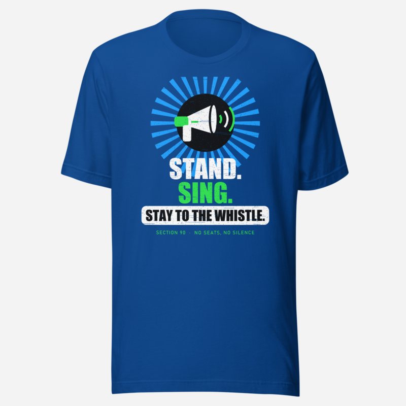 RealTimeFam Stand Sing Stay Fan Zone Tee