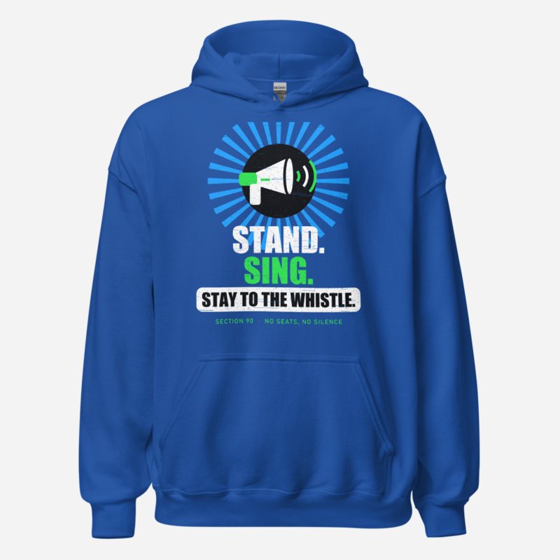 RealTimeFam Stand Sing Stay Fan Zone Hoodie