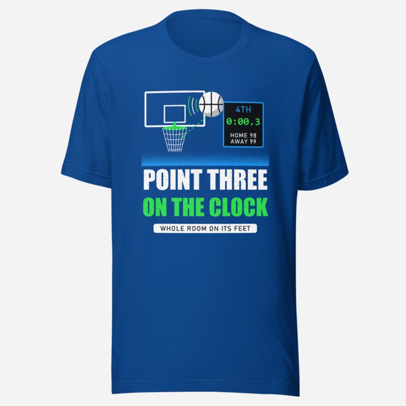 RealTimeFam Point Three On The Clock Fan Zone Tee
