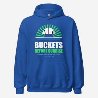RealTimeFam Buckets Before Sunrise Fan Zone Hoodie Royal