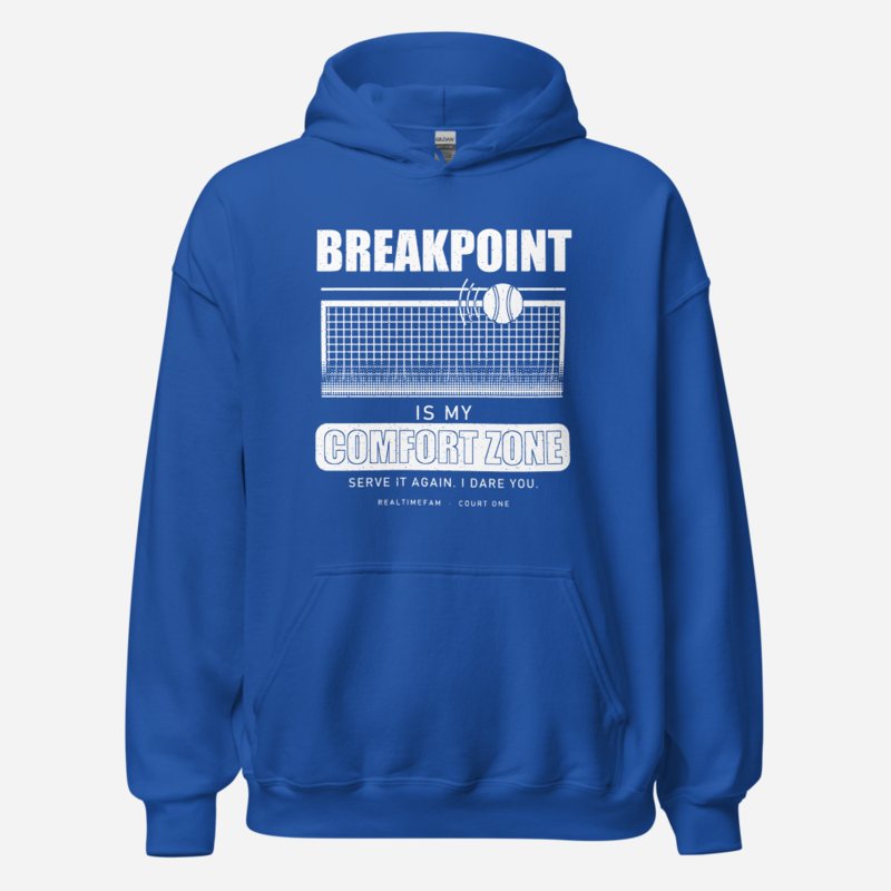 RealTimeFam Breakpoint Comfort Zone Fan Zone Hoodie