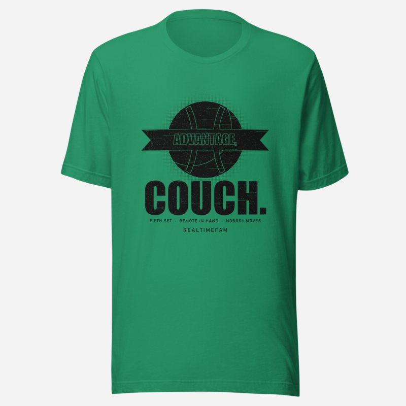 RealTimeFam Advantage Couch Fan Zone Tee Kelly