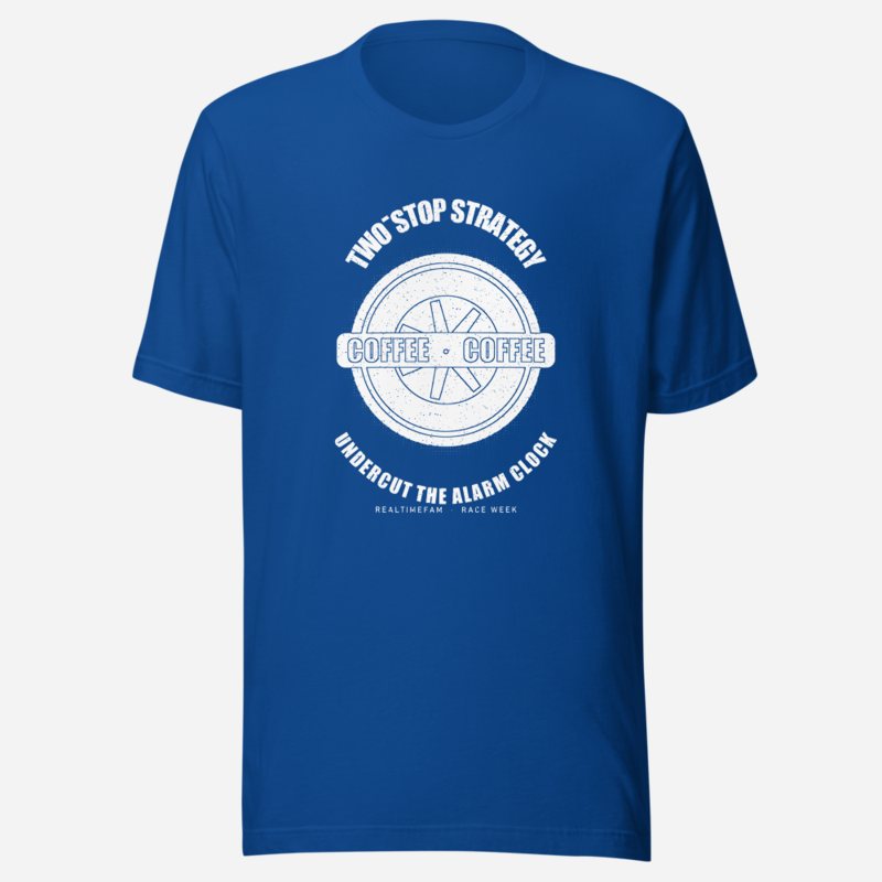 RealTimeFam Two-Stop Strategy Fan Zone Tee