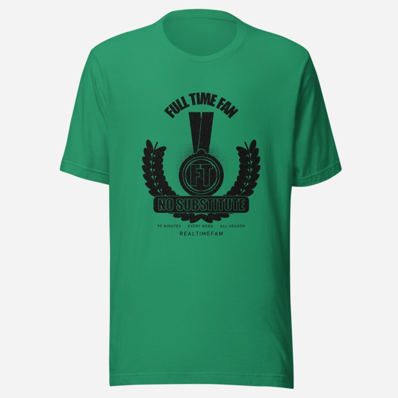RealTimeFam Full Time Fan Fan Zone Tee Kelly