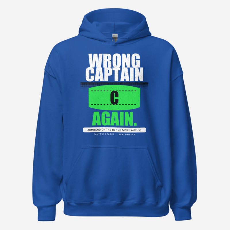 RealTimeFam Wrong Captain Again Fan Zone Hoodie