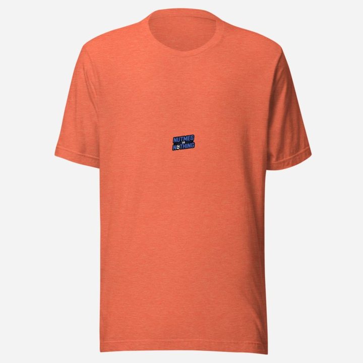 RealTimeFam Nutmeg Or Nothing Tee in Heather Orange