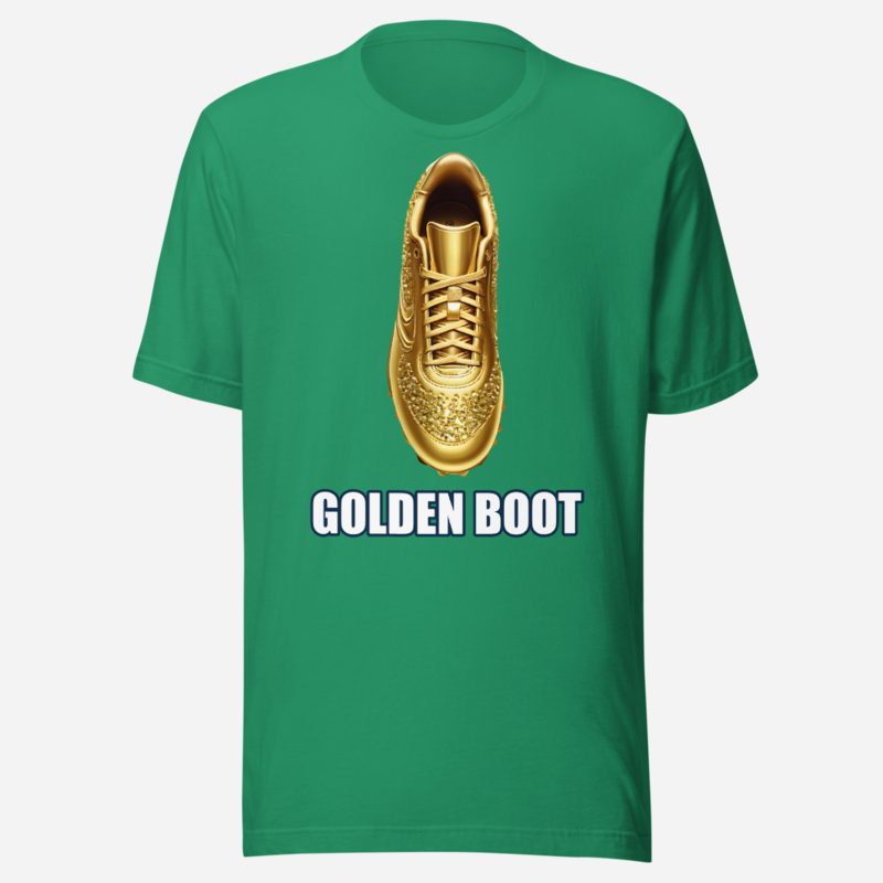 RealTimeFam Golden Boot Tee in Kelly