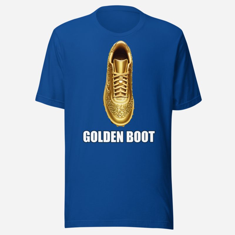 RealTimeFam Golden Boot Tee True Royal