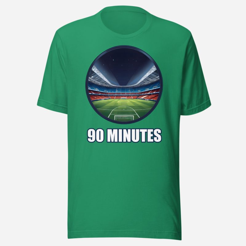 RealTimeFam 90 Minutes Stadium Tee in Kelly