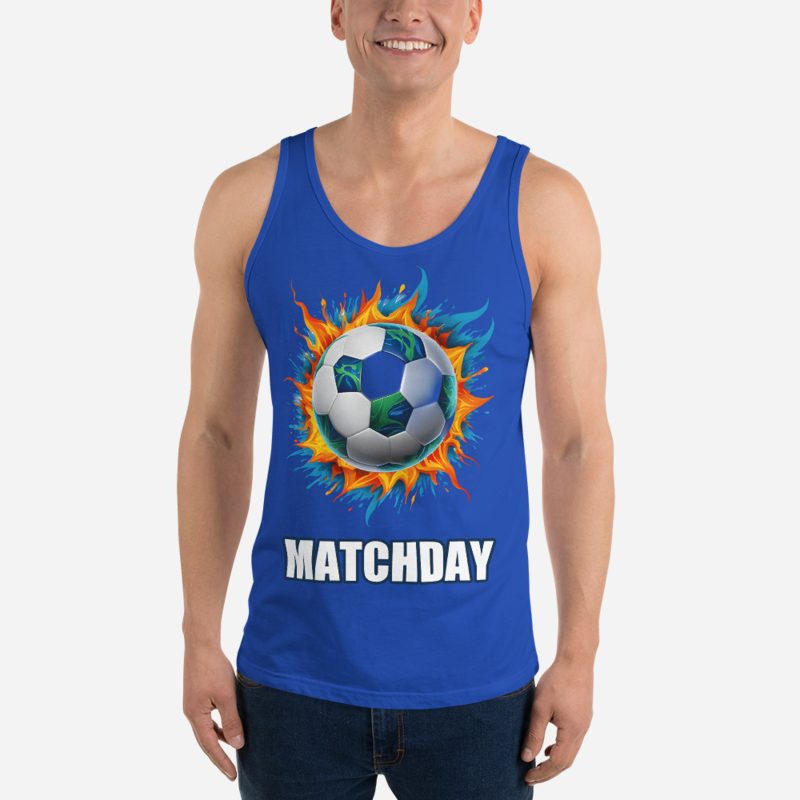 RealTimeFam Matchday Ball Fire Tank True Royal