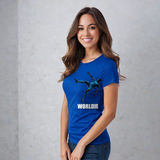 RealTimeFam Worldie Bicycle Kick Tee AI model
