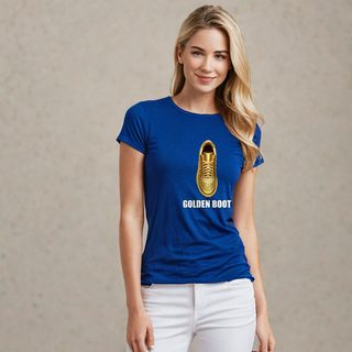 RealTimeFam Golden Boot Tee AI model