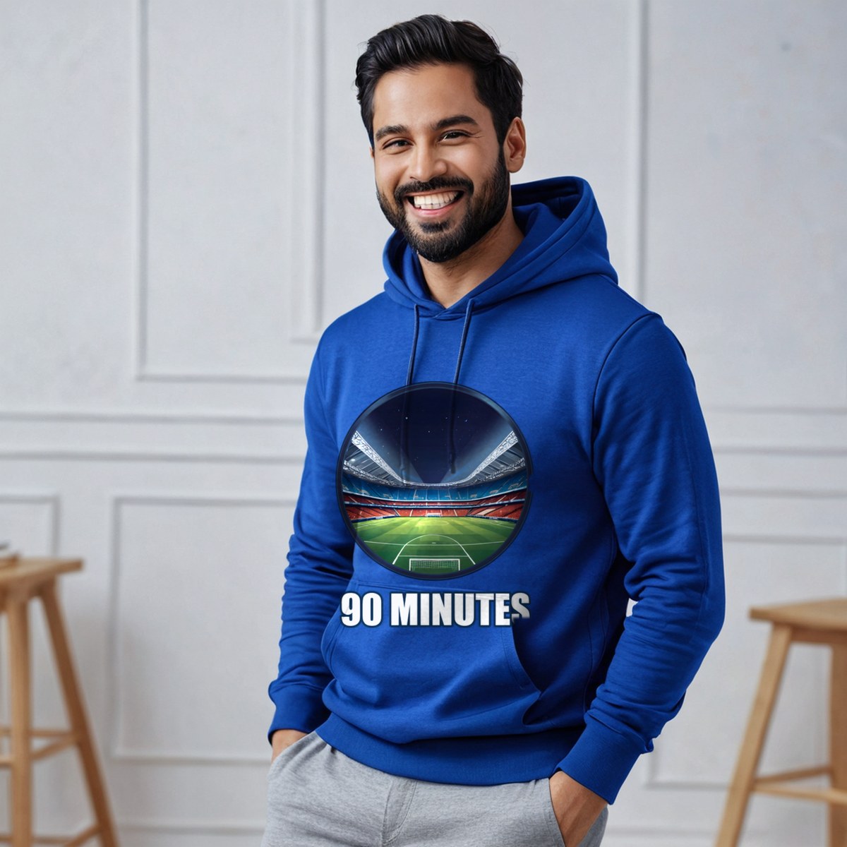 RealTimeFam 90 Minutes Stadium Hoodie