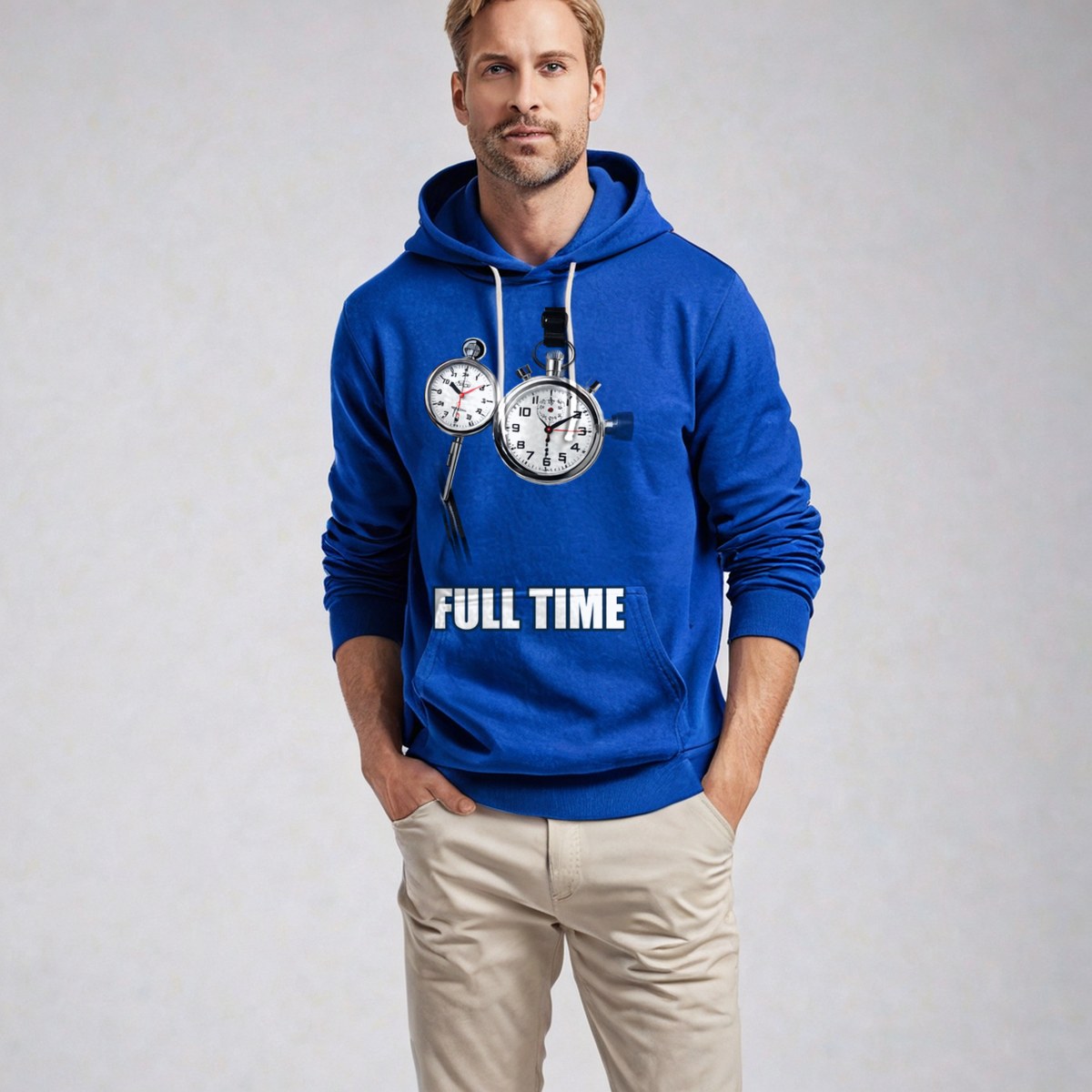 RealTimeFam Full Time Whistle Hoodie